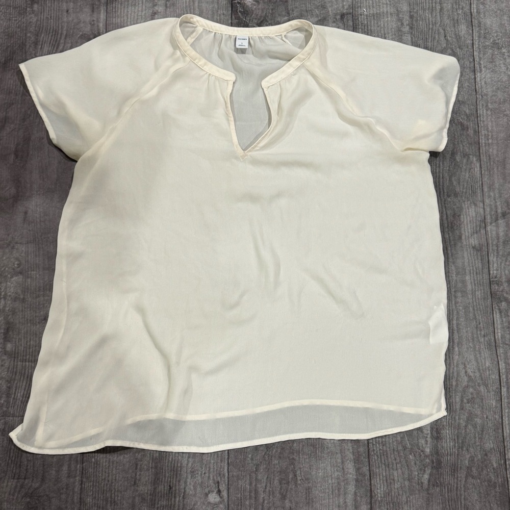 Old Navy Cream Women's Top